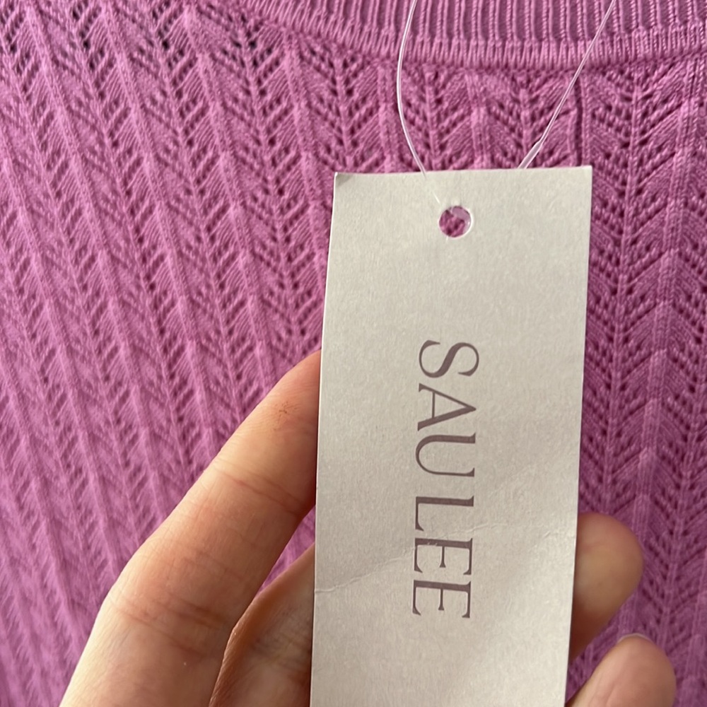 SAULEE DARIA KNIT DRESS taffy pink - Picture 8 of 10